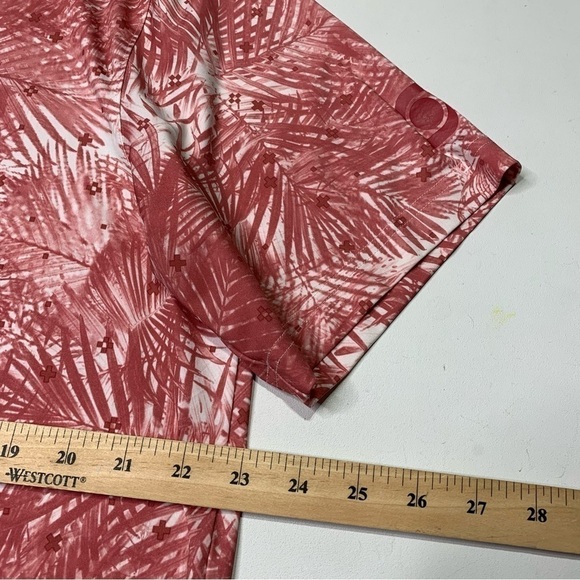 Puma men’s L palm print polo shirt - Picture 4 of 4